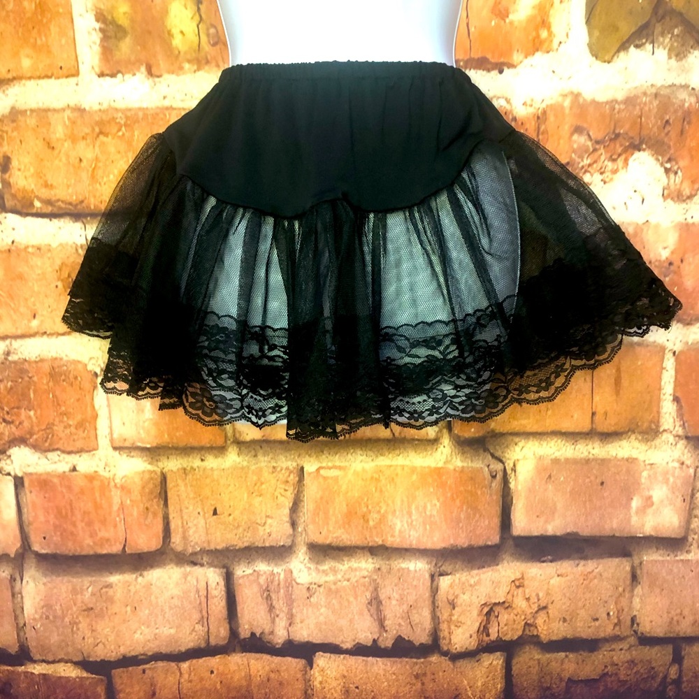 Short Black Petticoat